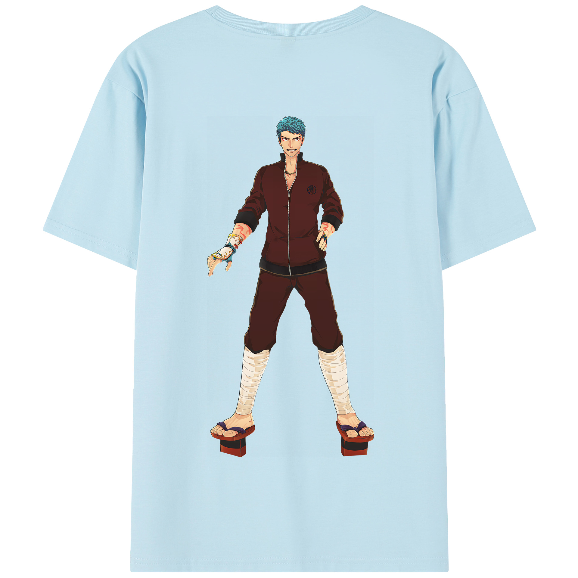 （画像用） 刀剣乱舞 Touken Ranbu 綿100％半袖Tシャツ（背面プリント）